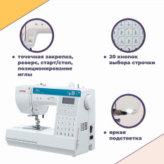 Швейная машина Janome HomeDecor 6180